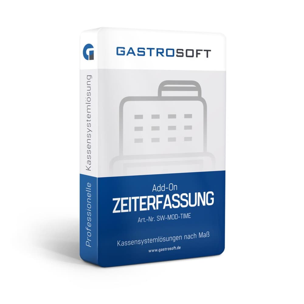 Zeiterfassung Gastronomie, Zeiterfassung Add-On, GastroSoft GmbH