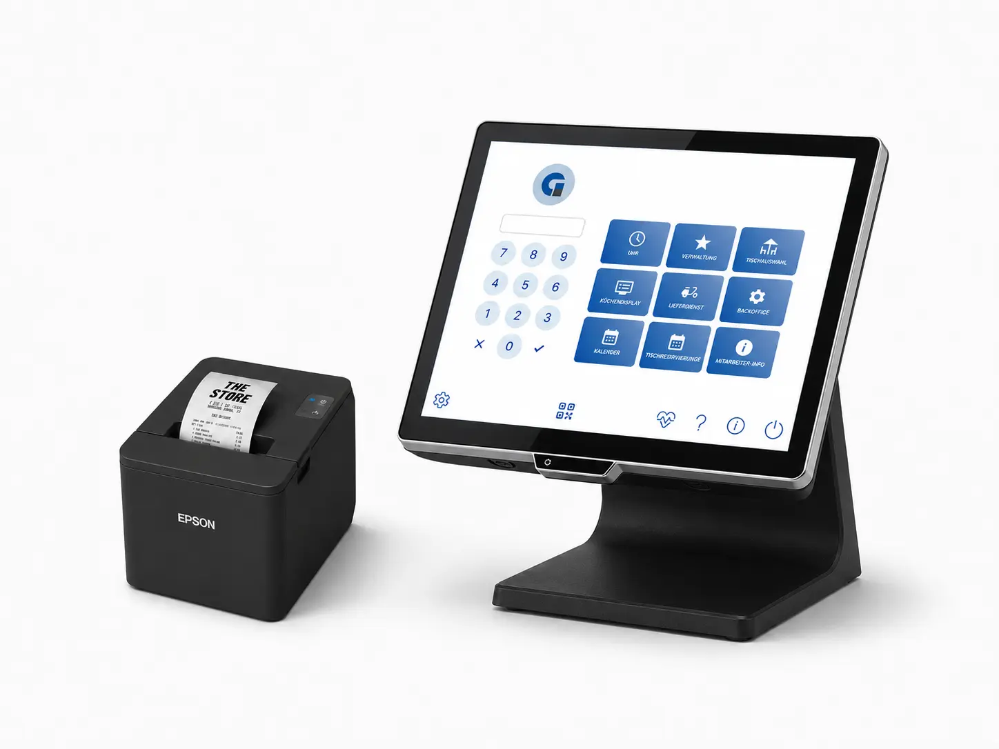 All-in-One Kasse mit Bondrucker von GastroSoft